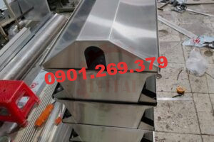 dàn bakki inox 4 tầng có nắp