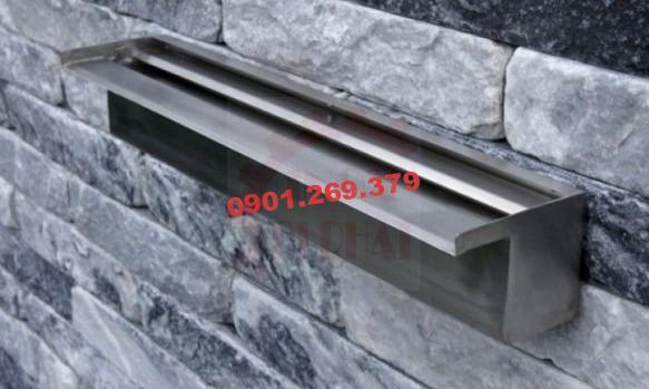 máng tạo thác nước inox TNRP-01 máng tạo thác nước inox TNRP-01