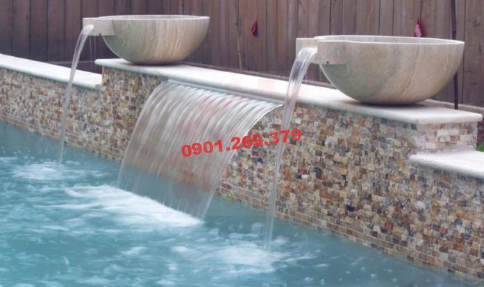 máng tạo thác nước inox TNRP-03 máng tạo thác nước inox TNRP-03