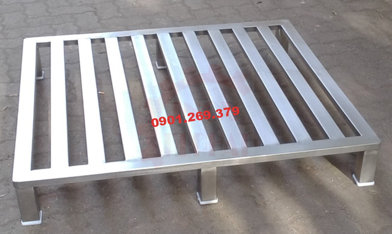 pallet inox dạng lưới