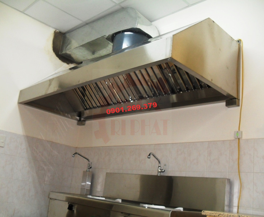 chụp hút mùi bếp ăn công nghiệp