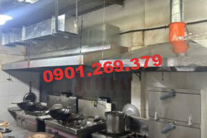 lắp chụp hút khói quán ăn