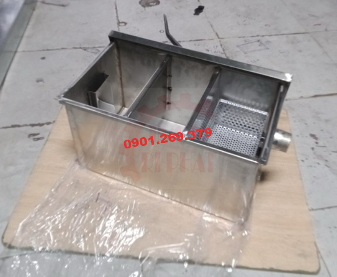 Sản xuất thùng tách mỡ inox