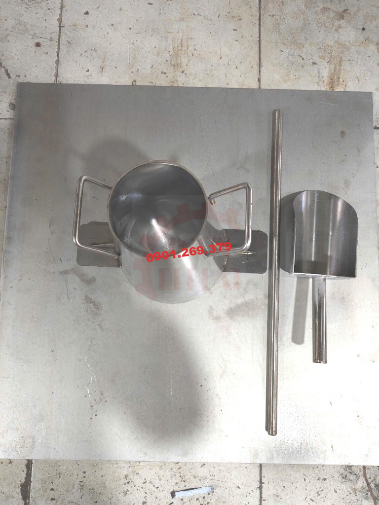 Côn Thử Sụt Bê Tông Inox 430 - Inox Ri Phát