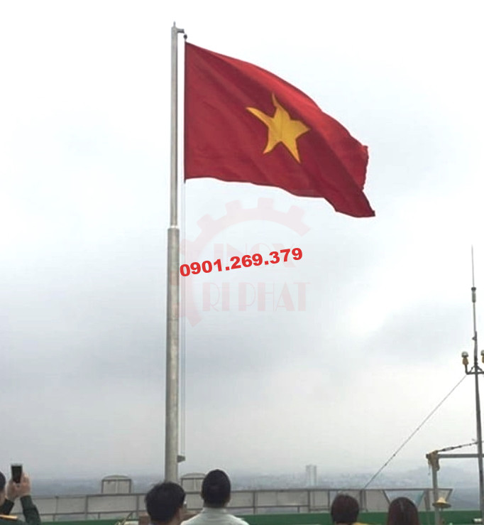cột cờ inox 5m