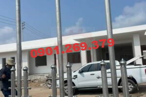 cột cờ khu công nghiệp