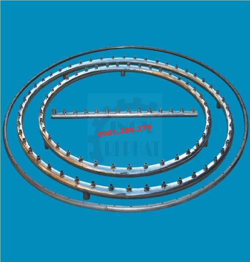 vòng phun inox cho đài phun nước