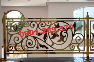 lan can inox hoa văn đẹp