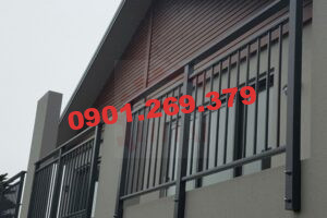 lan can inox sơn tĩnh điện