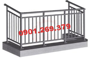 lan can inox sơn tĩnh điện chất lượng