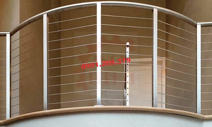 lan can inox uốn cong lan can inox uốn cong