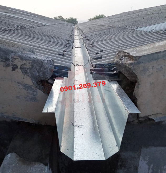 lắp máng xối cho nhà xưởng lắp máng xối cho nhà xưởng