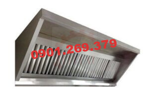 máng chụp hút mùi inox có khí tươi