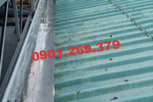 máng xối nhà xưởng khu công nghiệp