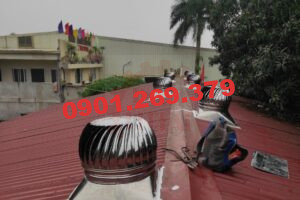 quả cầu thông gió mái tôn