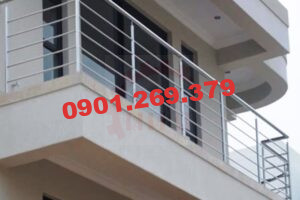 thi công lan can inox cho biệt thự