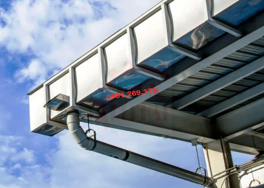 thi công máng xối nhà xưởng nhà máy