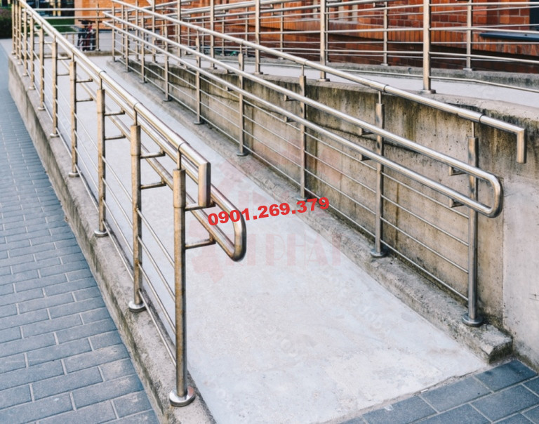 lan can inox lối đi cho người khuyết tật lan can inox lối đi cho người khuyết tật
