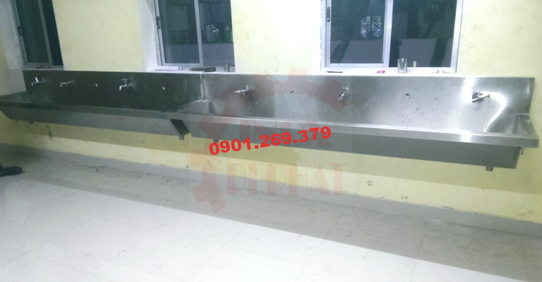 máng rửa tay inox gắn tường máng rửa tay inox gắn tường