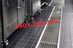máng thoát sàn inox cho nhà bếp