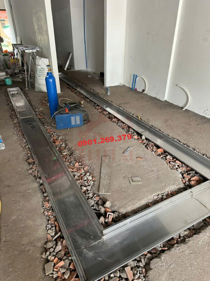 thi công mương thoát nước bằng inox