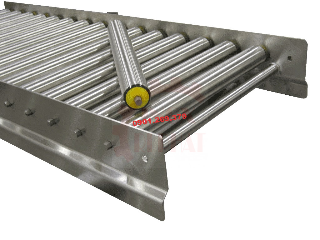 thang lăn hàng inox công nghiệp